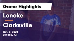 Lonoke  vs Clarksville  Game Highlights - Oct. 6, 2020