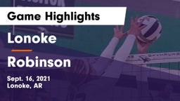 Lonoke  vs Robinson  Game Highlights - Sept. 16, 2021