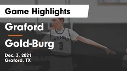 Graford  vs Gold-Burg Game Highlights - Dec. 3, 2021