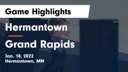 Hermantown  vs Grand Rapids  Game Highlights - Jan. 18, 2022