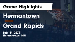 Hermantown  vs Grand Rapids  Game Highlights - Feb. 14, 2023