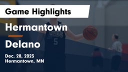 Hermantown  vs Delano  Game Highlights - Dec. 28, 2023