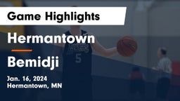 Hermantown  vs Bemidji  Game Highlights - Jan. 16, 2024