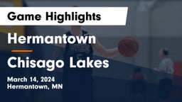 Hermantown  vs Chisago Lakes  Game Highlights - March 14, 2024
