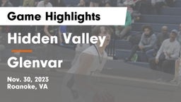 Hidden Valley  vs Glenvar  Game Highlights - Nov. 30, 2023