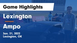 Lexington  vs Ampo Game Highlights - Jan. 21, 2022