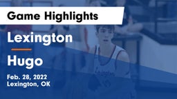 Lexington  vs Hugo  Game Highlights - Feb. 28, 2022