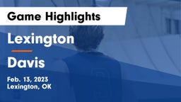 Lexington  vs Davis  Game Highlights - Feb. 13, 2023