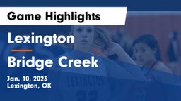Lexington  vs Bridge Creek  Game Highlights - Jan. 10, 2023