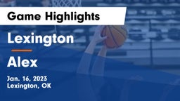 Lexington  vs Alex  Game Highlights - Jan. 16, 2023