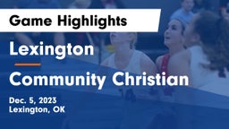 Lexington  vs Community Christian  Game Highlights - Dec. 5, 2023