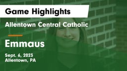 Allentown Central Catholic  vs Emmaus  Game Highlights - Sept. 6, 2023