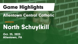 Allentown Central Catholic  vs North Schuylkill  Game Highlights - Oct. 25, 2023
