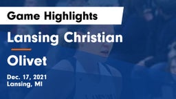 Lansing Christian  vs Olivet  Game Highlights - Dec. 17, 2021