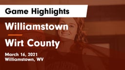 Williamstown  vs Wirt County  Game Highlights - March 16, 2021