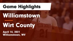 Williamstown  vs Wirt County  Game Highlights - April 14, 2021