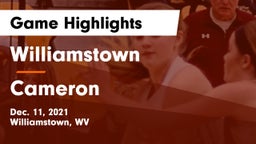 Williamstown  vs Cameron  Game Highlights - Dec. 11, 2021