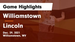 Williamstown  vs Lincoln  Game Highlights - Dec. 29, 2021