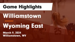 Williamstown  vs Wyoming East  Game Highlights - March 9, 2024