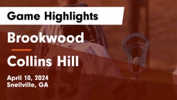 Brookwood  vs Collins Hill  Game Highlights - April 10, 2024