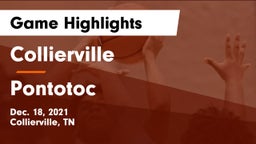 Collierville  vs Pontotoc  Game Highlights - Dec. 18, 2021