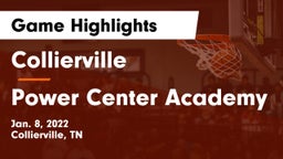 Collierville  vs Power Center Academy Game Highlights - Jan. 8, 2022