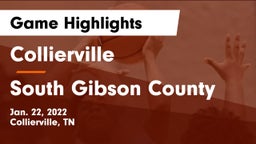 Collierville  vs South Gibson County  Game Highlights - Jan. 22, 2022