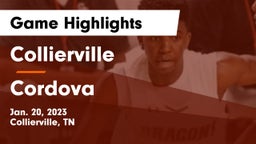 Collierville  vs Cordova  Game Highlights - Jan. 20, 2023