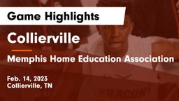 Collierville  vs Memphis Home Education Association Game Highlights - Feb. 14, 2023