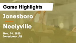 Jonesboro  vs Neelyville Game Highlights - Nov. 24, 2020