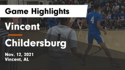 Vincent  vs Childersburg  Game Highlights - Nov. 12, 2021