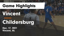 Vincent  vs Childersburg  Game Highlights - Dec. 17, 2021