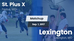 Matchup: St. Pius vs. Lexington  2017