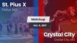Matchup: St. Pius vs. Crystal City  2017