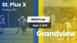 Matchup: St. Pius vs. Grandview  2018