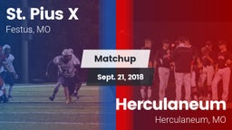 Matchup: St. Pius vs. Herculaneum  2018