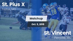 Matchup: St. Pius vs. St. Vincent  2018