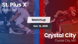 Matchup: St. Pius vs. Crystal City  2018