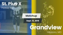 Matchup: St. Pius vs. Grandview  2019