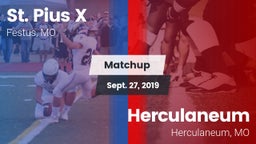 Matchup: St. Pius vs. Herculaneum  2019