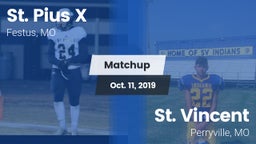 Matchup: St. Pius vs. St. Vincent  2019