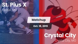 Matchup: St. Pius vs. Crystal City  2019