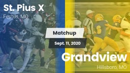 Matchup: St. Pius vs. Grandview  2020