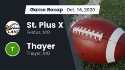 Recap: St. Pius X  vs. Thayer  2020