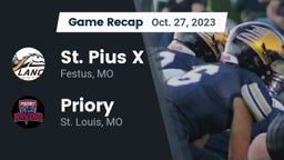 Recap: St. Pius X  vs. Priory  2023