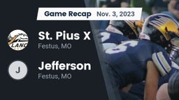 Recap: St. Pius X  vs. Jefferson  2023