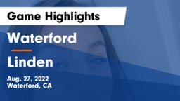 Waterford  vs Linden Game Highlights - Aug. 27, 2022