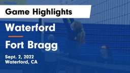 Waterford  vs Fort Bragg Game Highlights - Sept. 2, 2022