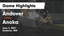 Andover  vs Anoka  Game Highlights - June 3, 2021