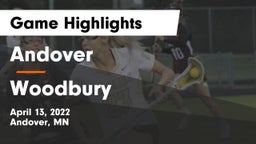 Andover  vs Woodbury  Game Highlights - April 13, 2022